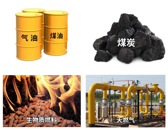 常見的熱源可以分為固體燃料、液體燃料、氣體燃料等